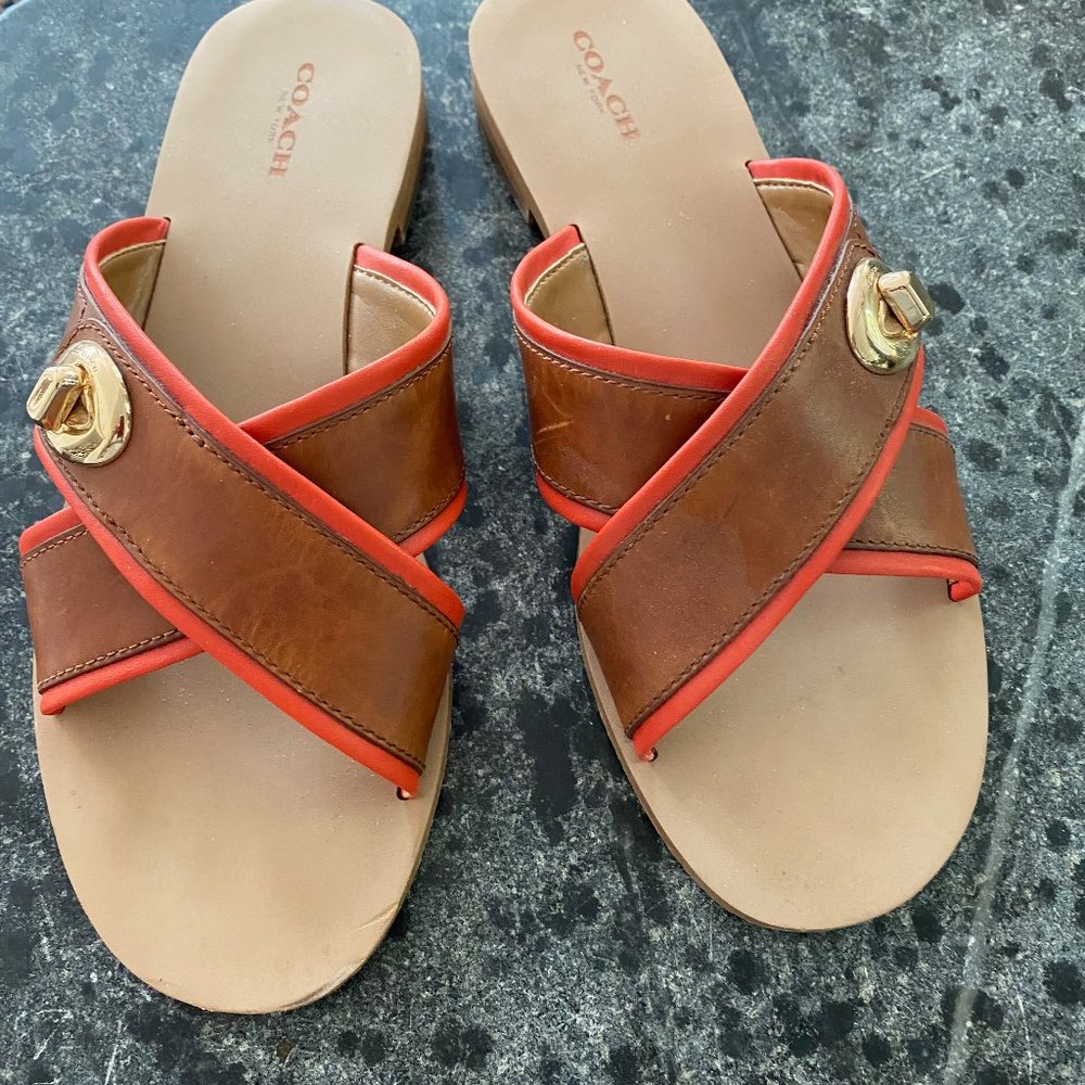 Coach sandals